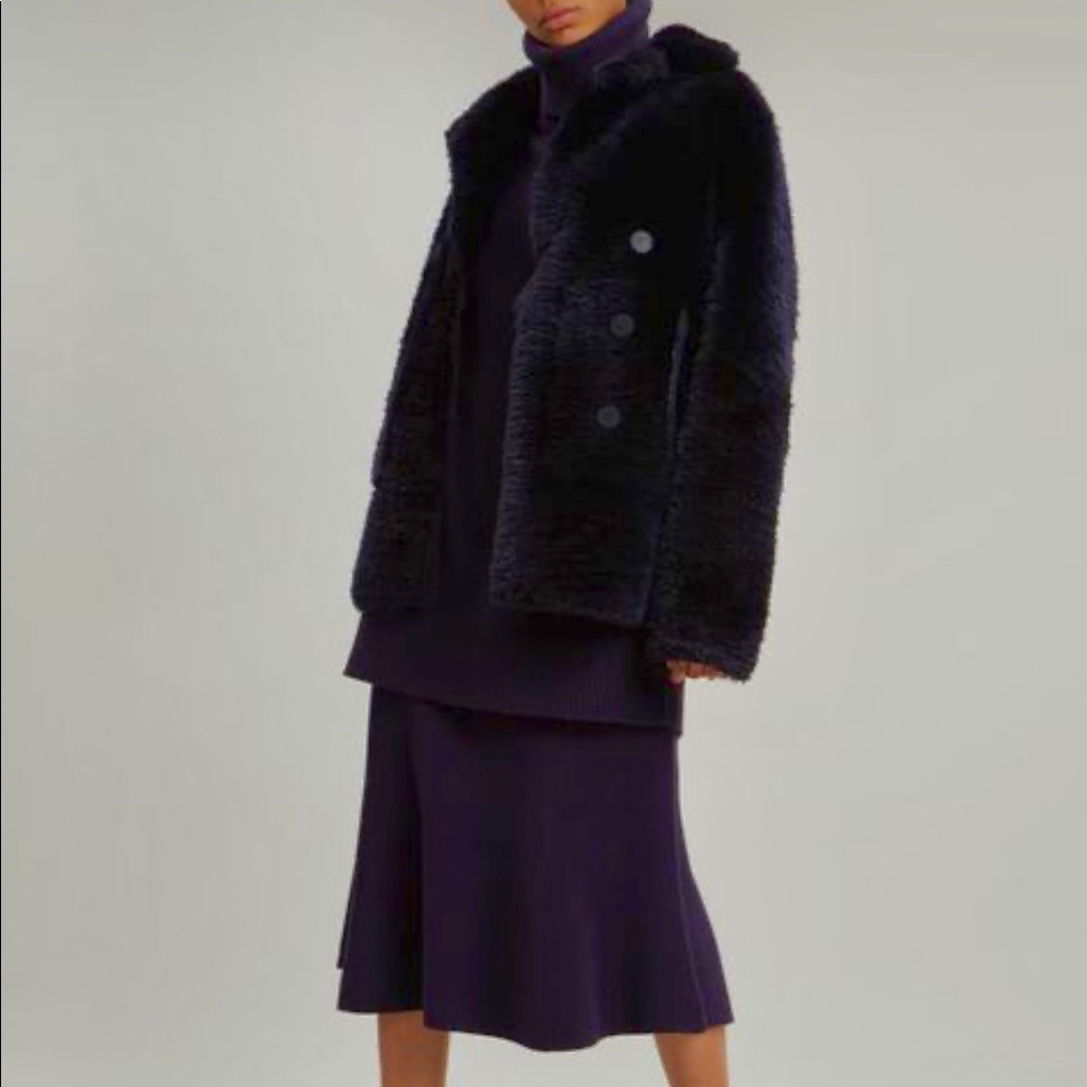 Joseph - Reversible Hector Teddy Lambskin Coat